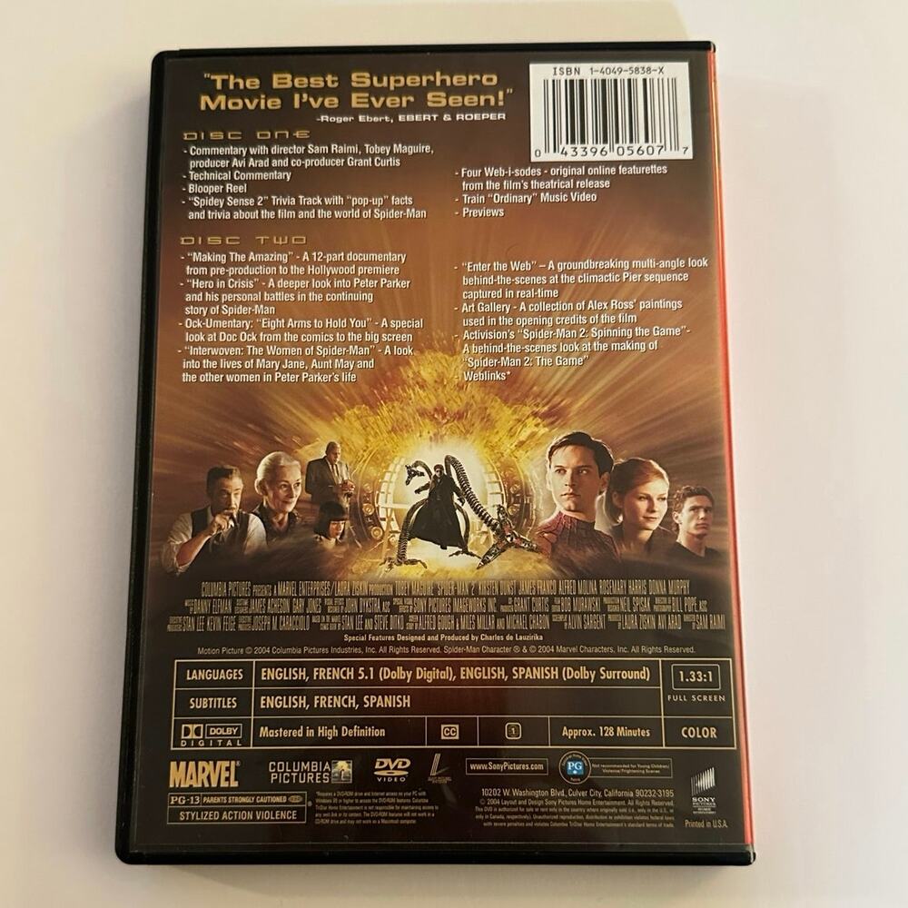 Spider-Man 2 DVD - Picture 2 of 7